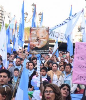 Multitudinaria marcha contra reforma de la ley de educaci&oacute;n sexual 