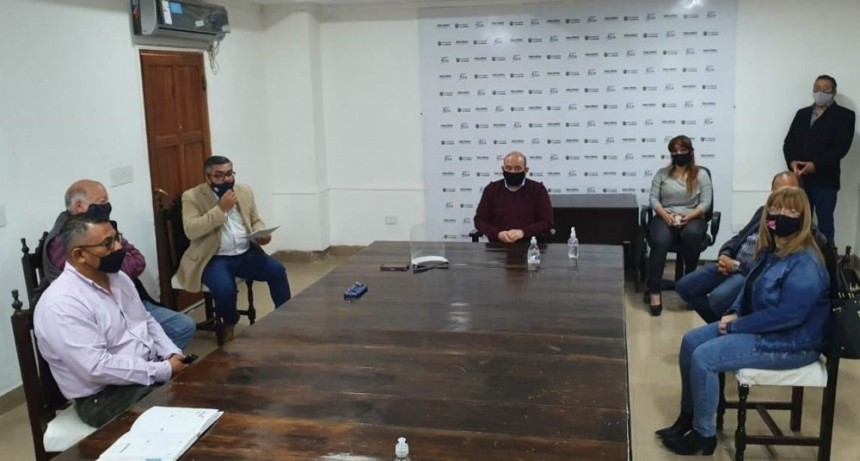  Mirolo ratific&oacute; ante comerciantes y sindicalistas la decisi&oacute;n de hacer cumplir el protocolo sanitario