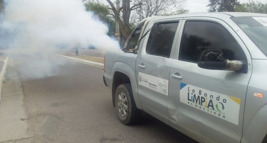 Se inicia una nueva etapa de la campa&ntilde;a de fumigaci&oacute;n en la ciudad
