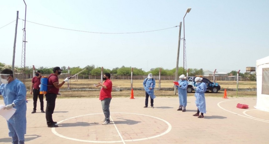 El operativo de detecci&oacute;n de personas con s&iacute;ntomas de Covid-19 llega al barrio Men&eacute;ndez*   