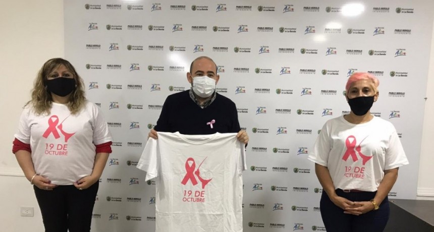Mirolo coordin&oacute; acciones con una organizaci&oacute;n para seguir sumando a la lucha contra el c&aacute;ncer de mama