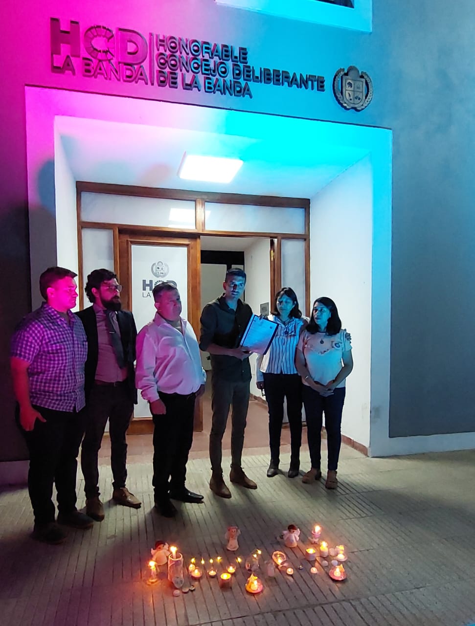 Se llev&oacute; a cabo, por primera vez  un encuentro reflexivo sobre el D&iacute;a Internacional del Duelo Gestacional, Perinatal y Neonatal