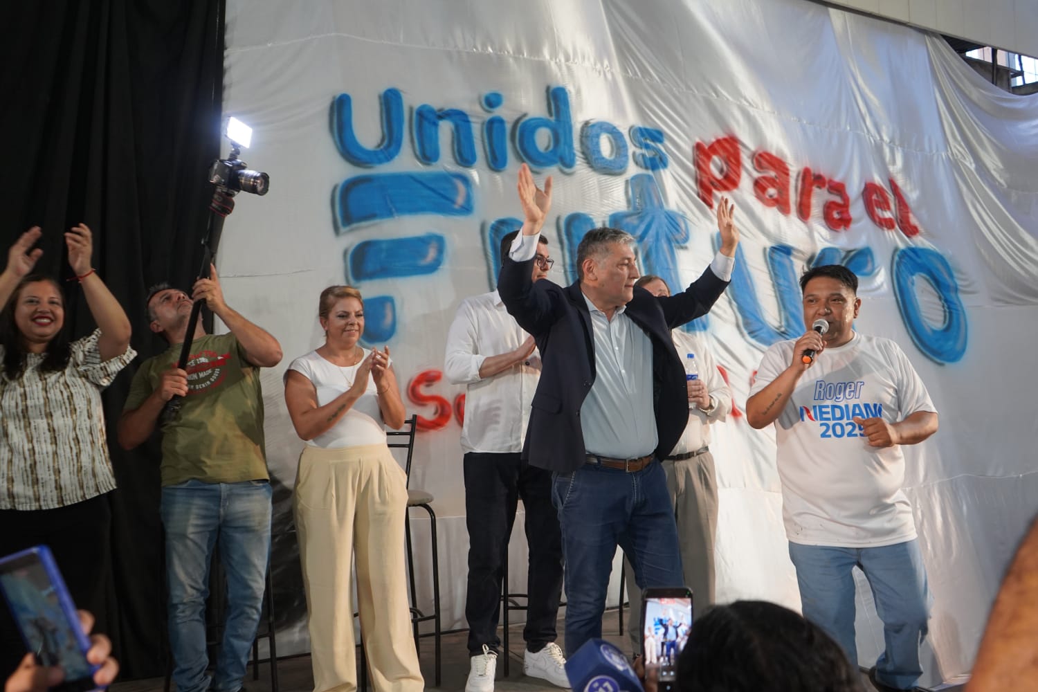 Roger Nediani encabez&oacute; un ferviente cierre de campa&ntilde;a con un fuerte mensaje de unidad y desarrollo para Santiago del Estero