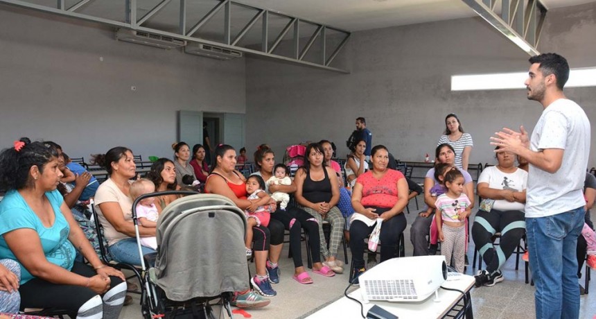 Haciendo Camino y el municipio bande&ntilde;o lanzaron el Programa Nutrici&oacute;n en el barrio Avenida