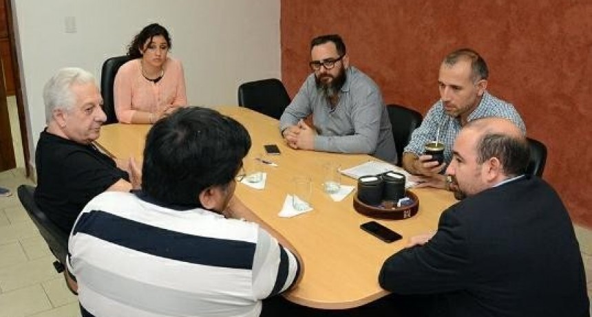 El intendente Mirolo habl&oacute; sobre la problem&aacute;tica laboral con Oscar Cuartagno 