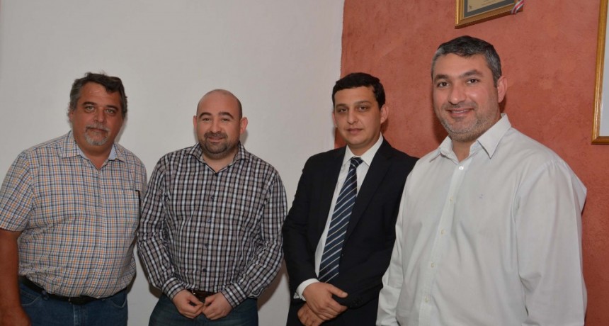 Mirolo present&oacute; a las nuevas autoridades de las &aacute;reas de Rentas y Catastro