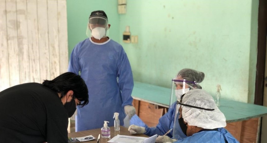 Se realiz&oacute; un nuevo operativo de b&uacute;squeda de posibles infectados de Covid 19