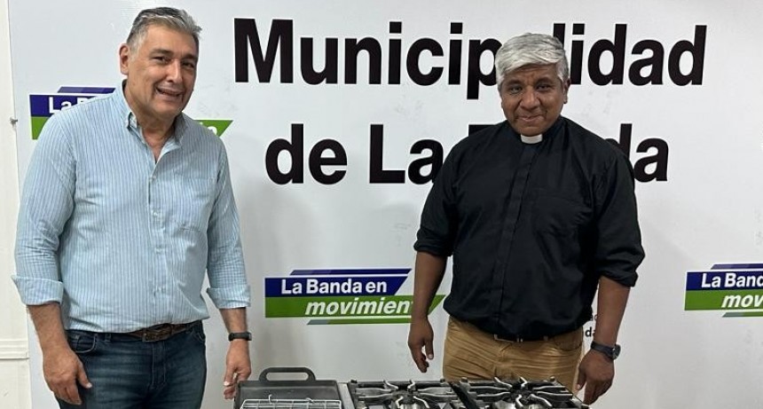 El municipio realiz&oacute; un importante donativo para el comedor de la Parroquia Santiago Ap&oacute;stol 