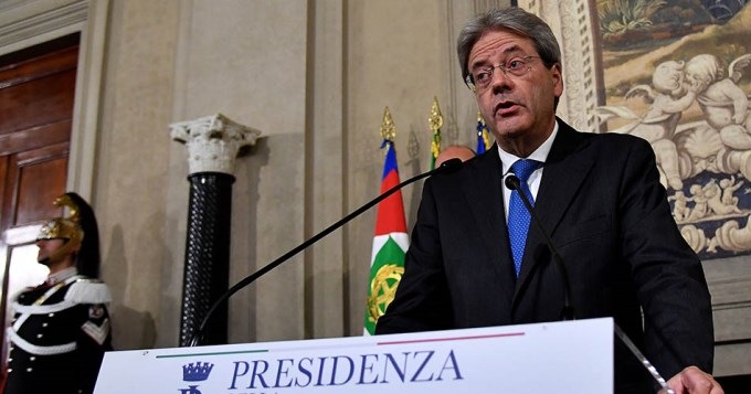 Paolo Gentiloni, nuevo primer ministro de Italia