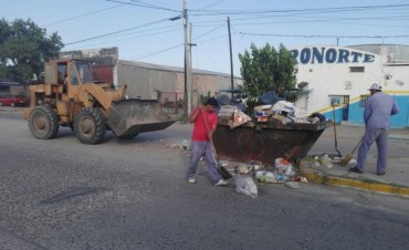  Servicios P&uacute;blicos erradic&oacute; basurales durante el fin de semana largo