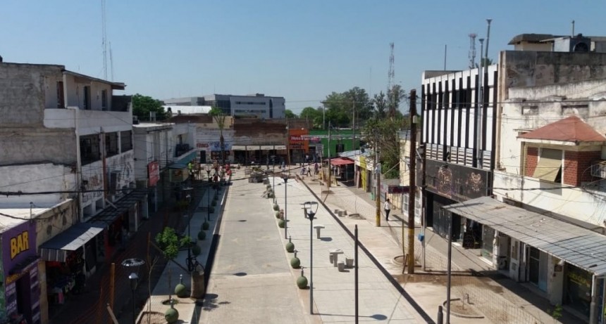 La obra de remodelaci&oacute;n de la semipeatonal Sarmiento entr&oacute; en su &uacute;ltima etapa